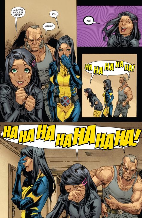 In the year 2099.... — All-New Wolverine #10 Writer: Tom Taylor Pencils:... All New Wolverine, Laura Kinney, Tom Taylor, Wolverine Art, Univers Dc, Comics Love, Honey Badger, Wolverine Marvel, Dc Memes