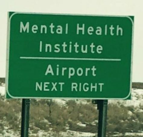 Mental Health Institute Airport next exit Insane Asylum Halloween, Asylum Halloween, Mental Asylum, Mental Institution, Insane Asylum, Gal Gadot Wonder Woman, Mental Hospital, Beauty And The Beast, Collage