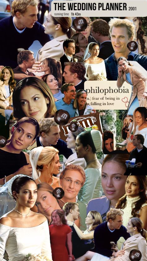 the wedding planner 👰‍♀️💍💐 #theweddingplannermovie #fyp The Wedding Planner Movie, Wedding Planner Aesthetic, Planner Aesthetic, The Wedding Planner, Movie Aesthetic, Chick Flicks, Iconic Movies, Hopeless Romantic, Jennifer Lopez