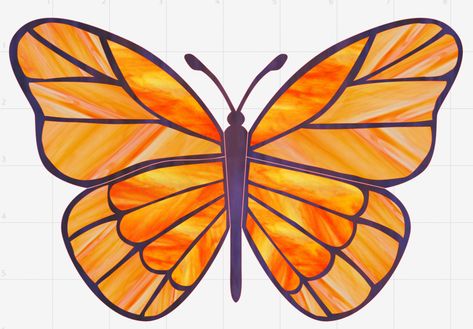 Stained Glass Butterfly | Stainglass Butterfly Patterns, Stain Glass Butterflies, Butterfly Stained Glass Art, Stained Glass Butterfly Pattern, Free Stained Glass Patterns Printables, Butterfly Stained Glass Pattern, Butterfly Stained Glass, Butterfly Template, Stained Glass Birds