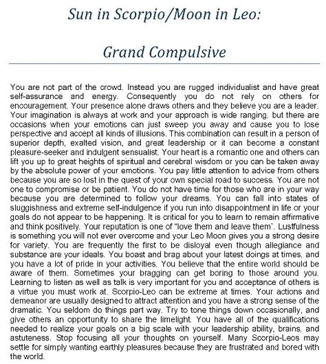 Scorpio sun, leo moon Leo And Scorpio Relationship, Astrology 101, Leo Compatibility, Scorpio Relationships, Scorpio Compatibility, Sun In Scorpio, Leo Moon, Chart Astrology, Moon In Leo