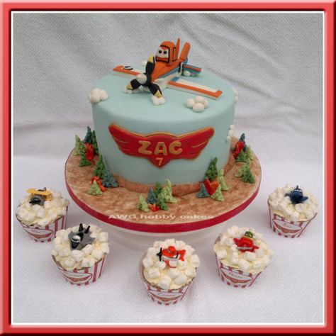 Planes 2-fire/rescue for Zac Disney Planes Cake, Planes Birthday Cake, Planes Fire And Rescue, Plane Cake, Pilots Birthday, Planes Birthday Party, Planes Birthday, Fire And Rescue, Planes Party