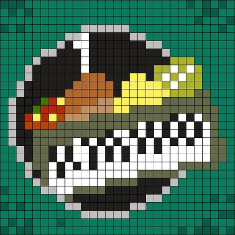 Lovejoy Perler Beads, Crochet Grid, Kandi Cuffs, 2560x1440 Wallpaper, Easy Perler Beads Ideas, Graph Crochet, Pixel Art Templates, Pixel Drawing, Diy Perler Bead Crafts