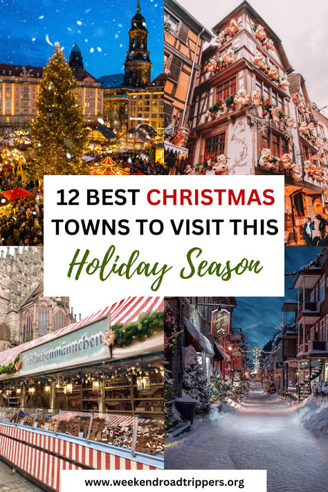 From Santa Claus, Indiana to Quebec City, Canada, here are some of the most magical cities to travel to during Christmas time. Santa Claus Indiana Christmas, Christmas Towns To Visit, Santa Claus Indiana, Christmas Towns, Rockefeller Center Christmas Tree, Rockefeller Center Christmas, Quebec City Canada, Santa Ynez Valley, Old Quebec