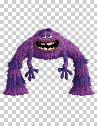 Monster University Characters, Purple Characters Cartoon, Sullivan Monsters Inc, Purple Characters, Monster Company, Monsters Inc Characters, James P Sullivan, Sully Monsters Inc, Monsters Inc University