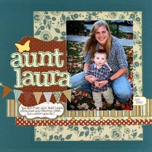 Aunt Laura Beautiful Scrapbook Layouts, Heritage Scrapbooking, Baby Scrapbook Pages, Baby Boy Scrapbook, Great Aunt, Creative Scrapbook, Photo Scrapbook, Baby Scrapbook, Scrapbooking Layouts