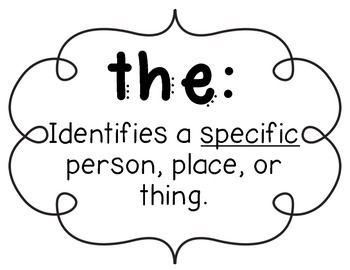 Articles Anchor Chart (the, a, an) by Fabulous 1st Grade | TpT Articles Anchor Chart, Articles In English Grammar, Grammar Anchor Charts, Grammar Interactive Notebook, Articles Worksheet, Articles For Kids, Teaching Cursive, Phonics Cvc, Teach English To Kids