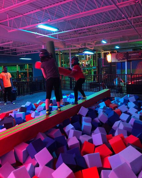 1600 Saint George Avenue, Avenel, NJ 07001 • (732) 640-8847 • info@urbanairavenel.com • If you’re looking for the best year-round indoor amusements in the Colonia, Woodbridge, Rahway, Iselin, Carteret and Avenel areas, Urban Air Adventure Park is the perfect place. With new adventures behind every corner, we are the ultimate indoor playground for your entire family. Urban Air Aesthetic, Urban Air Adventure Park, Trampoline Park Date, Urban Air Birthday Party, Trampoline Park Aesthetic, Family Time Aesthetic, Teenage Vibes, Amusement Park Aesthetic, Amusment Parks