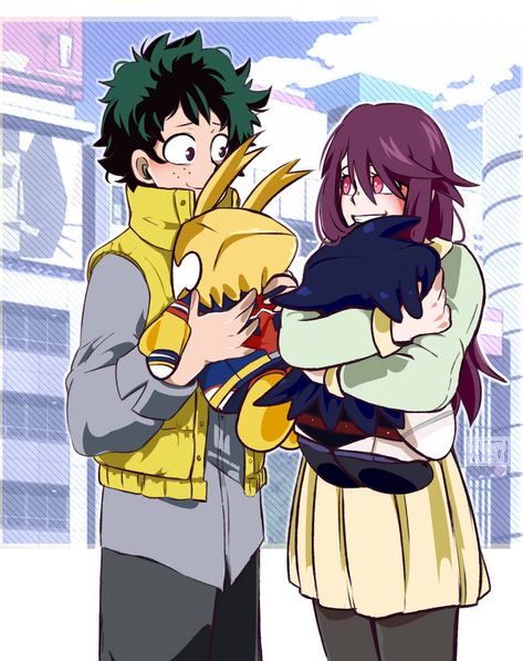 Mochi Plushies, Fem Izuku, Cute Hug, Ochako Uraraka, Tv Animation, All Might, My Hero Academia Episodes, Hero Academia Characters, Anime Oc