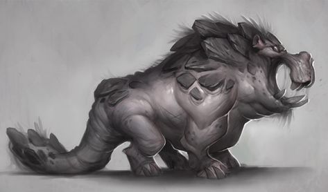 Hippo from World of Warcraft: Warlords of Draenor Warlords Of Draenor, Anime Ideas, Warcraft Art, Magical Creature, Game Concept Art, Monster Design, Creature Concept Art, Creature Concept, Game Artwork