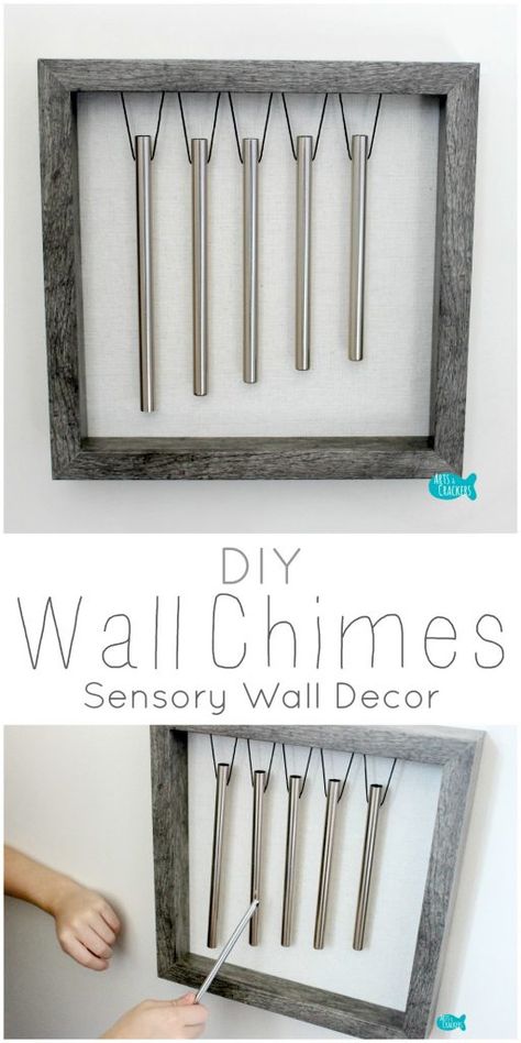 Music Instruments Diy, Instrument Craft, Sensory Wall, Homemade Instruments, Sensory Rooms, Diy Instruments, Interactive Walls, Sensory Garden, Diy Musical Instruments