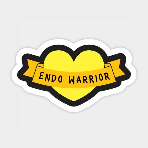 Endometriosis awareness - Endo Warrior - Endometriosis - Sticker | TeePublic Endo Warrior, Book Worms, Lifestyle, Health, Quick Saves