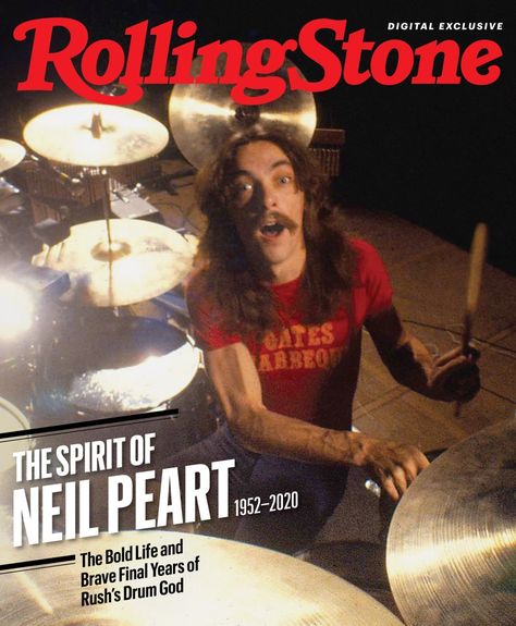 Neal Peart, Rush Band, Neil Peart, Drummer Gifts, Drum Lessons, How To Play Drums, Rock And Roll Bands, Old Music, Rolling Stone