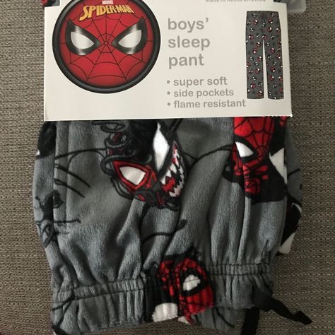 New With Tags Your Little Boy Can Lounge And Dream In Superhero Style In These Cool Spiderman Sleep Pants. Pair With A Spider-Man Tee To Match His Pj Pants. Pull-On Elastic Waistband Spider-Man Print Marvel 100% Polyester Machine Washable Spiderman Pajama Pants For Boys Spiderman Pyjama Pants, Gifts For So, Spider-man Backpack, Spiderman Boyfriend Gifts, Birthday Gifts For Boy Best Friend, Birthday Gifts For Guy Friends, Spider Man Pants, What To Get Your Dad For Christmas, Stuff For Christmas List