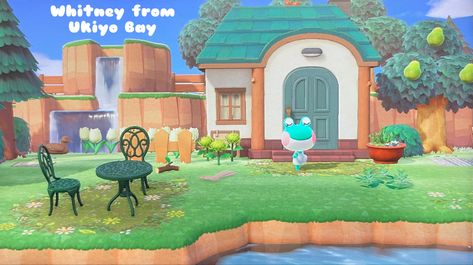 Lily Animal Crossing House, Acnh Hhp Lily, Lily Acnh Yard, Animal Crossing, Lily, Acne, Yard, Yoga, Animals