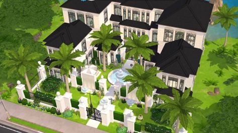 Sims Mobile House Ideas Layout, The Sims Mobile House Design, Mobile House Design, Mobile House Ideas, Sims Mobile House Ideas, The Sims Mobile, Malibu Mansion, Mobile House, Sims Mobile