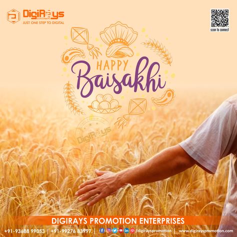 On the auspicious occasion of Baisakhi, may your life be filled with happiness, peace, and prosperity. Wishing you and your family a Happy Baisakhi! #DigiRaysPromotion #Baisakhi #baisakhi2023 #baisakhifestival #baisakhimela #punjabi #sikhism Baisakhi Festival, Happy Baisakhi, Peace And Prosperity, First Step, Puns, Quick Saves