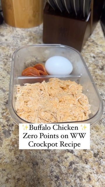 Low Point Lunches For Work, Easy Ww Crockpot Meals, Zero Point Weight Watchers Recipes Lunch, Weight Watchers Crock Pot Meals, Zero Point Meals Ww Recipes, Ww 0 Point Recipes, Ww Meal Prep Lunches, Ww Rotisserie Chicken Recipes, Ww Crockpot Chicken Recipes