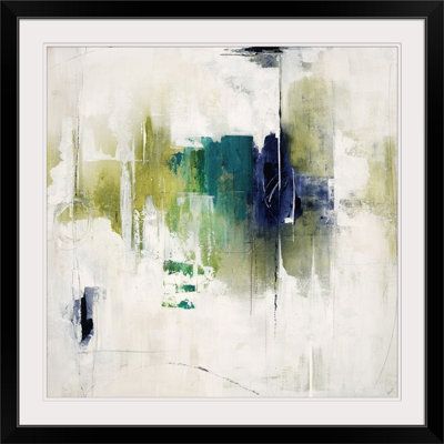 Compass Wall Art, Abstract Art Diy, Soyut Sanat Tabloları, Madison Wi, Abstract Canvas Painting, Framed Canvas Wall Art, Blue Tones, Green And Blue, Art Abstrait