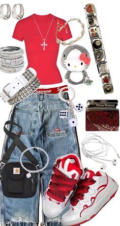 90s Style Baggy Jeans, Flared Jeans 90s Outfit, Early 2000s Baggy Fashion, Christmas List Ideas Tomboy, Sporty Baggy Outfit, School Appropriate Fits, Baggy Clothes Outfit Women Streetwear, Jenko Jeans, Streetwear Aesthetic Women