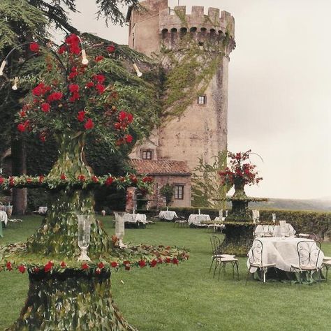 Lake Bracciano Castle..Attended a wedding at this exceptional Medieval Castle Wedding In Rome, Wedding Castle, Married In Italy, Castle Party, Rome Wedding, Lazio Italy, Medieval Party, Getting Married In Italy, Castle Wedding Venue