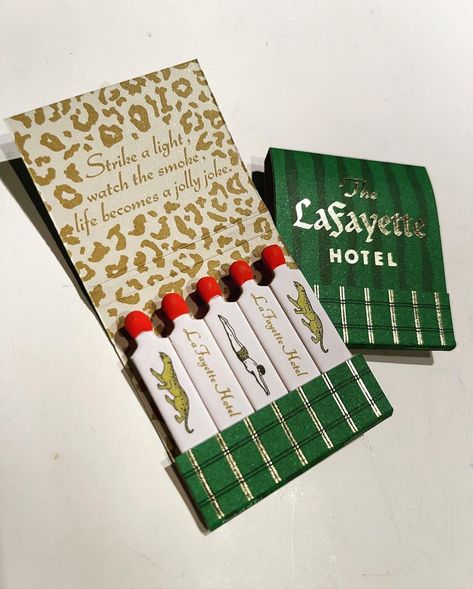 The Match Group on Instagram: “@lafayette_hotel #sandiego #tikiculture #retroaesthetic #mcm #featurematchbook with our exclusive printed…” Swimming Design, Custom Matchbooks, Lafayette Hotel, Matchbook Art, Matchbox Art, Packaging Design Inspiration, Blog Design, Magpie, Tequila