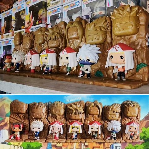 Decoraciones Aesthetic, Funko Pop Display Ideas, Anime Resin, Funko Pop List, Naruto Collection, Pop Manga, Naruto 6, Funko Pop Display, Pop Characters