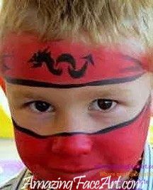 Connecticut's Premier Face Painting | Amazing Face Art Ninja Makeup, Snake Face Paint, Face Painting Ideas, Face Painting For Boys, Ninjago Birthday Party, Ninjago Birthday, Painting Halloween, Ninja Party, Kids Face Paint