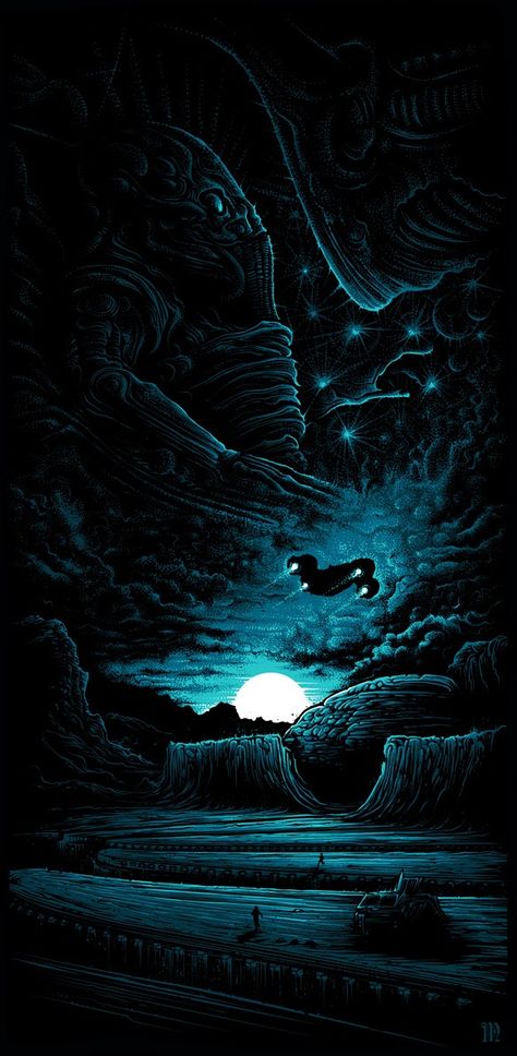 Dan Mumford Prometheus LV-223 & Blood Simple Posters On Sale Prometheus Wallpaper, Prometheus Movie, Blood Simple, Horror Wallpaper, Dan Mumford, Dark Fiction, Alien Artwork, Monochromatic Art, Aliens Movie