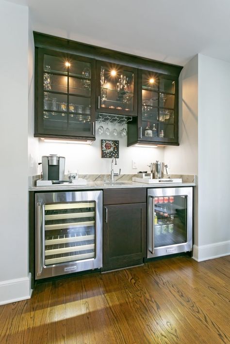 Custom Beverage Station Inspiration - Charleston Home + Design Magazine, Home Professionals, Charleston SC Butlers Kitchen, Wine Cubbies, Counter Ideas, Living Photography, Home Wet Bar, Beverage Station, Home Design Magazines, Bar Designs, Charleston Homes