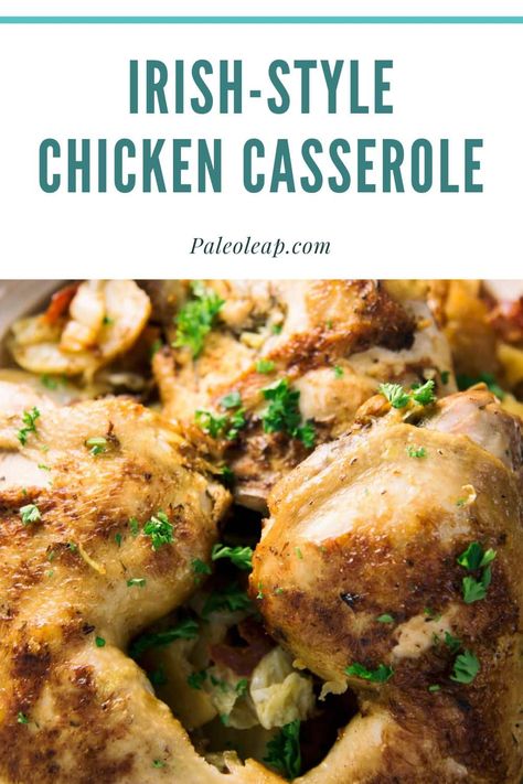 Irish Chicken With Cabbage And Potatoes, Irish Chicken Recipes, Irish Bangers, Irish Dinner Recipes, Irish Meals, Traditional Irish Recipes, Irish Chicken, Irish Dinner, Irish Foods