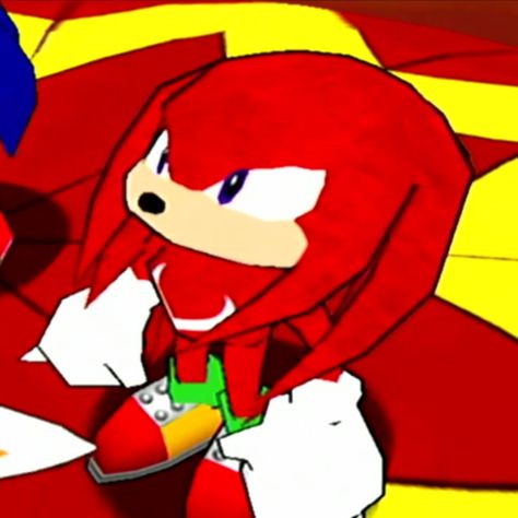 Sonic And Knuckles Matching Icons, Sonic Side Profile, Knuckles Game, Knuckles The Echidna, Sonic & Knuckles, Sonic 3, Sonic Franchise, Silly Images, Dream Boy