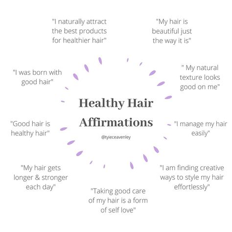 Hair Care Routine For Black Women, Hair Growth Routine Black Women, Natural Hair Quotes Black, Natural Hair Affirmations, Hair Affirmations Positive, Natural Hair Content Ideas, Thick Hair Affirmations, Healthy Hair Affirmations, Natural Hair Care For Black Women