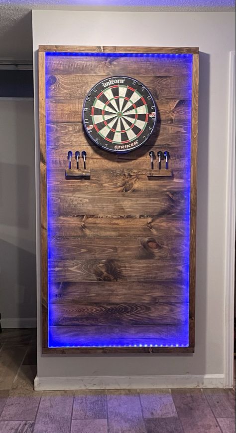 Unfinished Basement Rec Room Ideas, Dart Board Area Ideas, Game Room Shed Ideas, Wooden Dart Board Wall, Electronic Dart Board Wall Ideas, Man Cave Ideas Room Small Cheap, Basement Dart Board Wall, Dart Board Cupboard, Dart Room Ideas