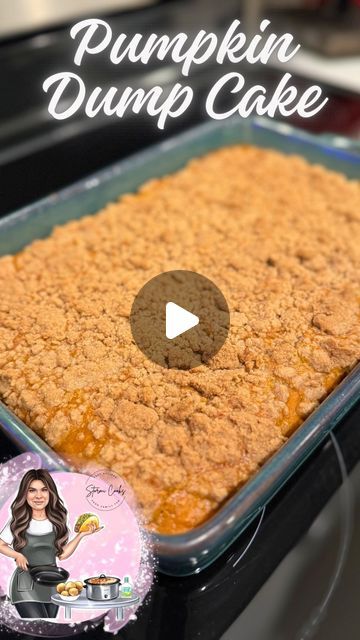 Stormi Smith on Instagram: "Pumpkin Pie Dump Cake! ❤️🦃🎄" Pumpkin Pie Dump Cake Easy, Pumpkin Pie Dump Cake, Pumpkin Dump Cake Recipe, Pumpkin Dump, Dump Cake Recipe, Dump Cake Pumpkin, Dump Cake Recipes, Dump Cake, Pumpkin Bread