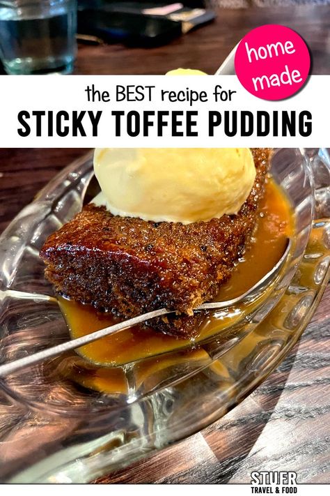 sticky toffee pudding recipe Sticky Toffee Pudding Cake, Sticky Pudding, British Pudding, Baking Bad, British Desserts, Fall Baking Recipes, Toffee Pudding, Sticky Toffee Pudding, Winter Desserts