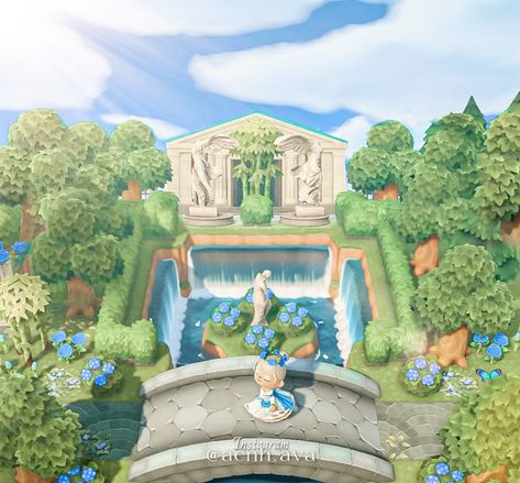 Museum Architect, Roman Garden, Animals Crossing, Acnh Design, Island Theme, Qr Codes Animal Crossing, New Animal Crossing, Animal Crossing Game, Island Ideas