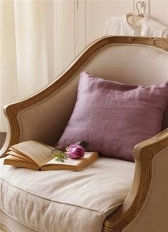 Eye For Design: Decorate Neutral Interiors With A Delicate Touch Of Color Lavender Aura, Lavender Cottage, An Open Book, Neutral Interiors, Rose Cottage, Chic Bedroom, Open Book, Shabby Chic Furniture, Chic Furniture