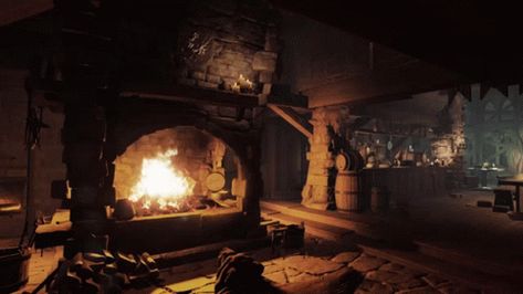 Medieval Inn GIF - Medieval Inn Han - Discover & Share GIFs Medieval Inn, Taverna Medieval, Cinemagraph Gif, Medieval Aesthetic, The Sorcerer's Stone, Anime Pixel Art, Fantasy Theme, Holly Black, Fantasy Aesthetic