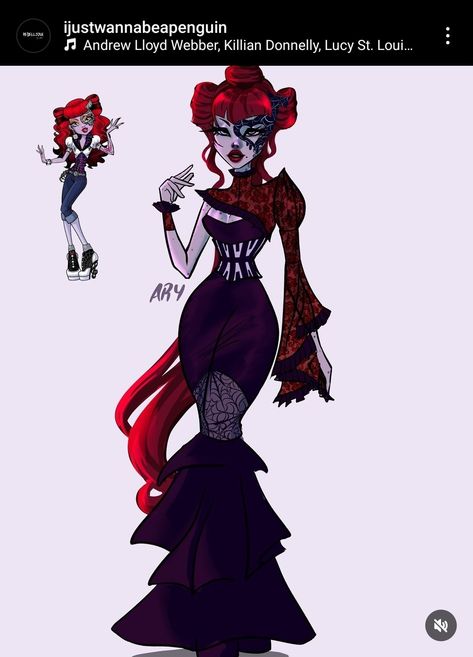 Monster High Fanart Operetta, Monster High Operetta Fanart, Operetta Fanart, Operetta Monster High, Monster H, Arte Monster High, Monster High Pictures, Moster High, Monster High Art