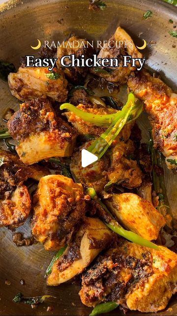 34K views · 2.2K likes | Prachi Agarkar on Instagram: "Easy chicken fry 🍗 
🌙 Ramadan recipes 🌙

It’s the holy month of Ramadan and I’m here to share amazing recipes with you’ll. This easy tasty chicken fry is super effortless and perfect for iftari. Because you can always marinate it the night before and shallow fry it when you’re ready for iftar. Do give it a try and let me know in the comments what should I make for Ramadan recipes. 

Recipe pinned

Recipe, Indian recipe, Indian food, tasty, chicken, mughlai food, iftar, fasting , spicy, homemade , iftar recipes, Indian cooking, stir fry chicken" Chicken Mughlai, Mughlai Food, Stir Fry Chicken, Chicken Fry, Fry Chicken, Iftar Recipes, Month Of Ramadan, Tasty Chicken, Recipe Indian