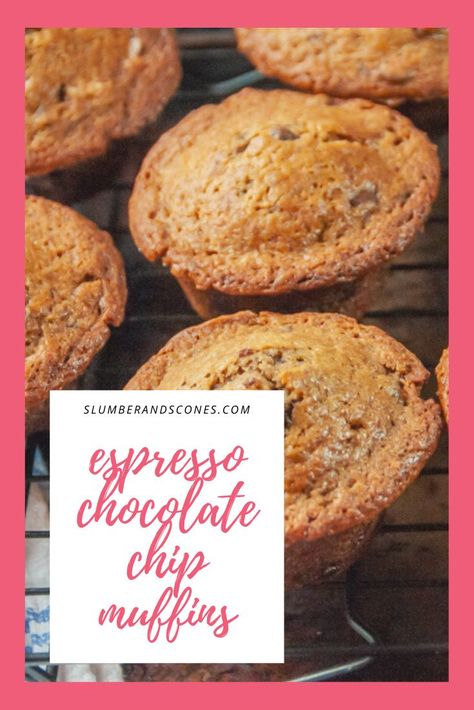 Espresso Chocolate Chip Muffins, Easy Make Ahead Breakfast, Instant Espresso, Muffins Easy, Yogurt Muffins, Browned Butter, Best Breakfast Recipes, Chocolate Chip Muffins, Make Ahead Breakfast