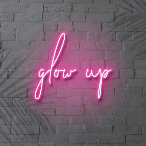 Alexis + Core + Aesthetic, Neon Filter, Neon Led Lights, Glow Ups, Make Up Salon, Neon Accessories, Sparkle Quotes, Pink Neon Sign, Neon Moon