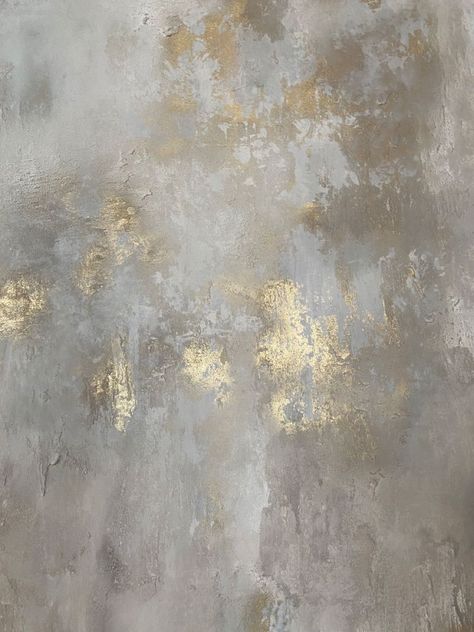 Metallic Glaze Wall, Venetian Plaster Accent Wall, Decorative Plaster Wall Texture, Metallic Painted Walls, Venician Plaster, Gold Feature Wall, Metallic Accent Wall, Faux Finishes For Walls, Gold Mural