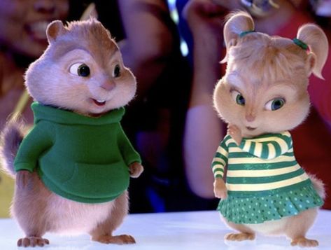 Eleanor And Theodore, Elenore Chipmunks Costume, Theodore And Eleanor Chipmunks Costume, Eleanor Alvin And The Chipmunks, Chipettes Eleanor, Theodore And Eleanor, Chipmunks And Chipettes, Theodore Seville, Double Couple