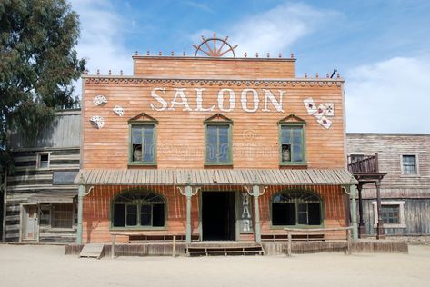 Old West Saloon, Old Western Towns, Old West Town, Western Saloon, Old Western, West Town, Western Town, American Western, Film Set