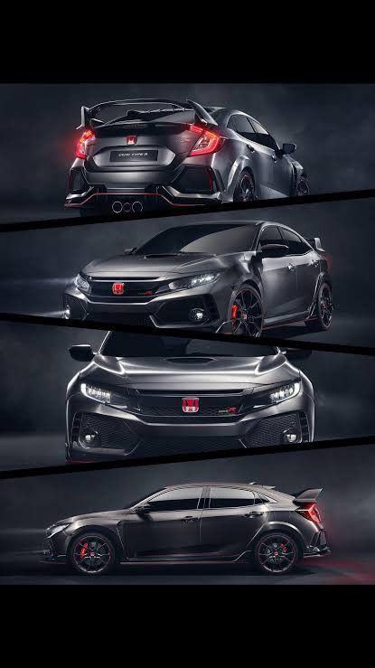 Mobil Civic, Honda Civic Wallpaper, Civic Wallpaper, Civic Modified, Black Honda Civic, Civic Turbo, Honda Civic 2017, Honda Type R, Honda Civic Car