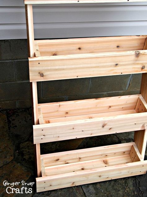 herb garden Herb Garden Boxes Outdoor, Diy Herb Garden Ideas, Gardening Boxes, Home Depot Projects, Ladder Planter, Plant Obsession, Yard Crafts, Garden Ladder, Herb Garden Pallet