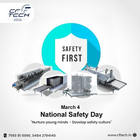 Our safety is in our own hands and we must do everything we can to stay safe. Wishing a very Happy National Safety Day to all. #nationalsafetyday #SafetyDay #safety #safetyfirst #CFTECH National Safety Day, National Safety, Safety First, Do Everything, Very Happy, Stay Safe, Graphic Card, Mindfulness