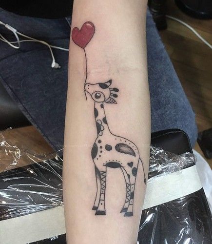 FAMILIAR STRANGERS Tattoo Studio Rated Best In Singapore | Flickr Small Giraffe Tattoo, Spiral Tattoos, Optical Illusion Tattoo, Space Tattoo, Diy Tattoo, Girly Tattoos, The Giraffe, Tattoos For Daughters, Mom Tattoos